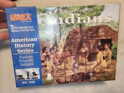 Imex American History Series Eastern Friendly (30) Indians 1/72 #522