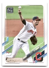 Adam Plutko 2021 Topps Baseball #189 Cleveland Indians