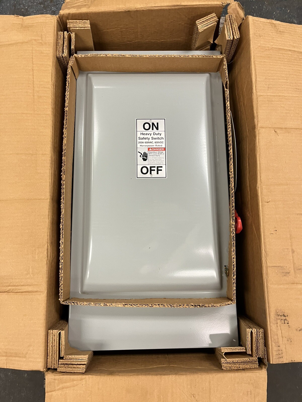 SIEMENS,HF364,200A 600V HEAVY DUTY SAFETY SWITCH