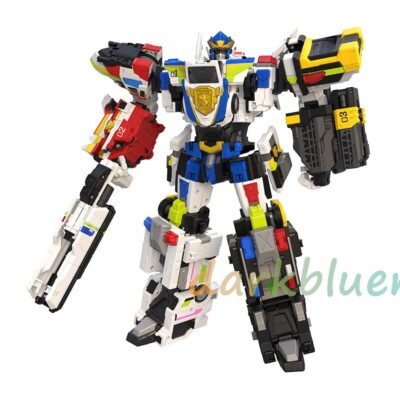 Miniforce Super Cops Justice Titan Combined Transformed Robot