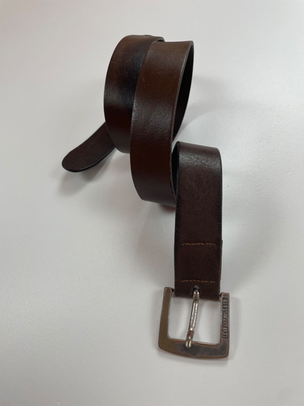 Levis vintage Made in USA leather belt size 90/36 | eBay