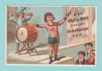 FRANZÖSISCH / WERBUNG - LA VILLE DE PARIS ( D ) - AVANT 1900