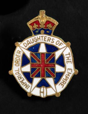 I.O.D.E. LAPEL PIN- (Daughters of the Empire) EXQUISITE by RYRIE 1916 3419R