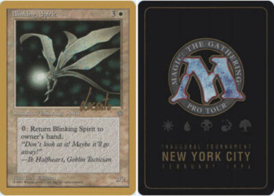 Blinking Spirit - Michael Loconto - 1996 ~ Damaged Pro Tour F MTG Magic Ultimate