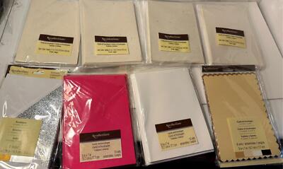 Lot of 14 Recollections - Card & Envelopes / Card Stock Sets Brand