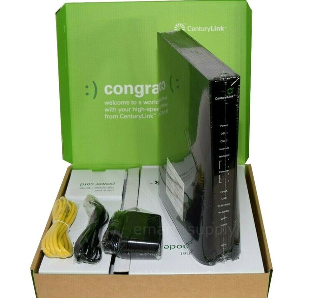 CenturyLink Greenwave C4000XG Gigabit Fiber Modem Router Wifi 6 eBay
