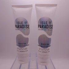 LOT OF 2 Isle Of Paradise Disco Tan INSTANT Wash-Off Body Bronzer 5.07oz 