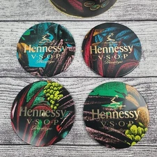 Hennessy VSOP 2021 Collectible Coaster Set of 4 by Julien Colombier