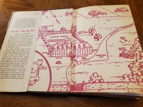 1950 Murder Takes the Veil MARGARET ANN HUBBARD hc/dj Bruce FIRST EDITION - Picture 3 of 5