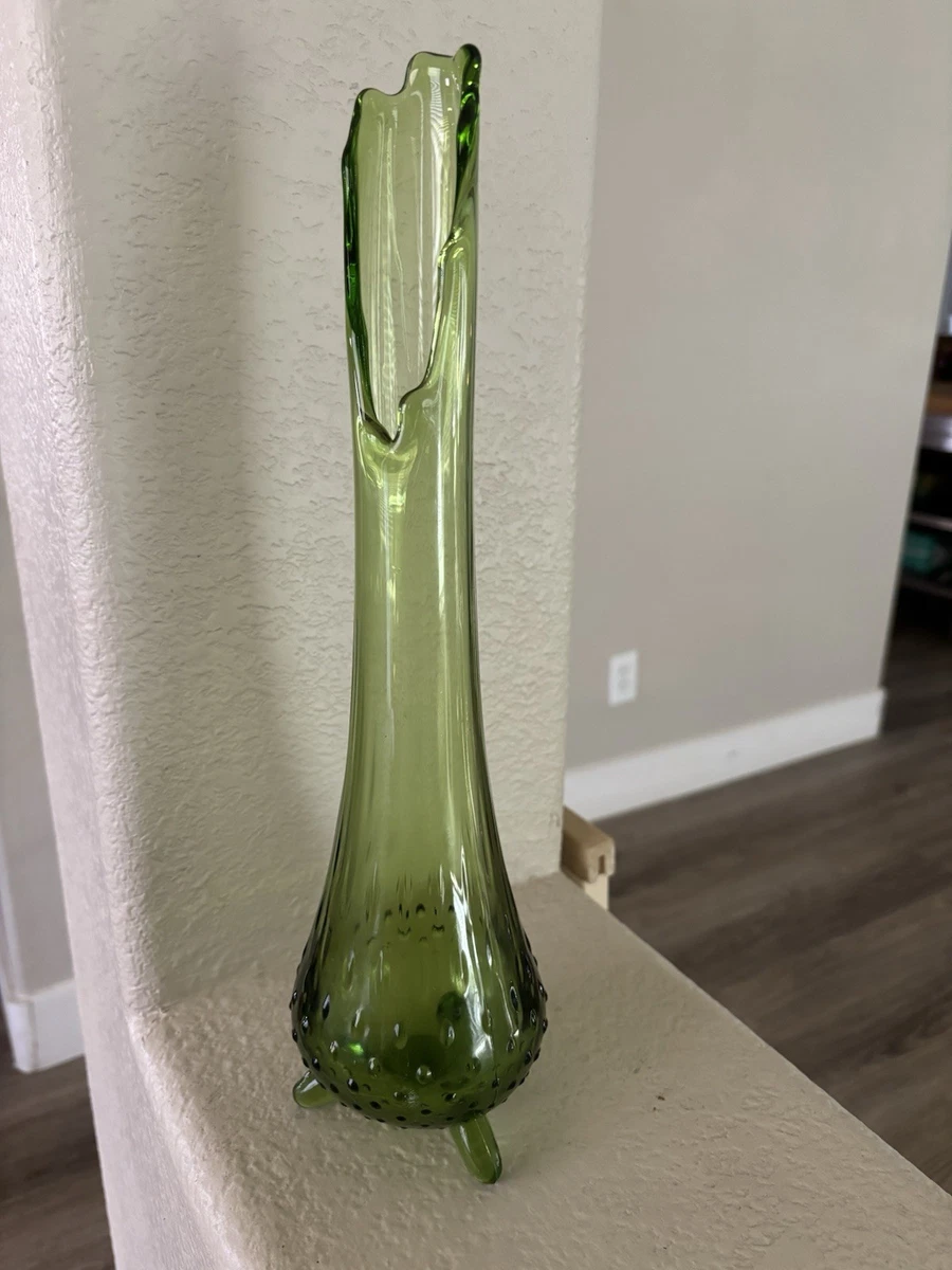 Mid Century Glass Vase In Collectible Vases for sale | eBay