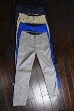 (6) Galvin Green Noah Golf Ventil8 Blue Black Tan Gray Pants Mens Size 32 31