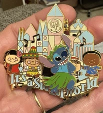Disney Stitch's Magical Adventure It's A Small World Pin LE 2000