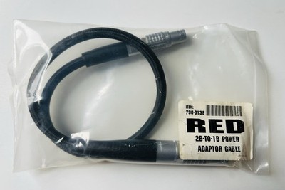 New In Packaging Red Digital Cinema 2b-to 1b Adaptor Cable To Power Epic Scarlet