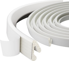 1 Pack*19.6 Ft Self-Adhesive V Shape Foam Window Weather Stripping Door Seal Ins