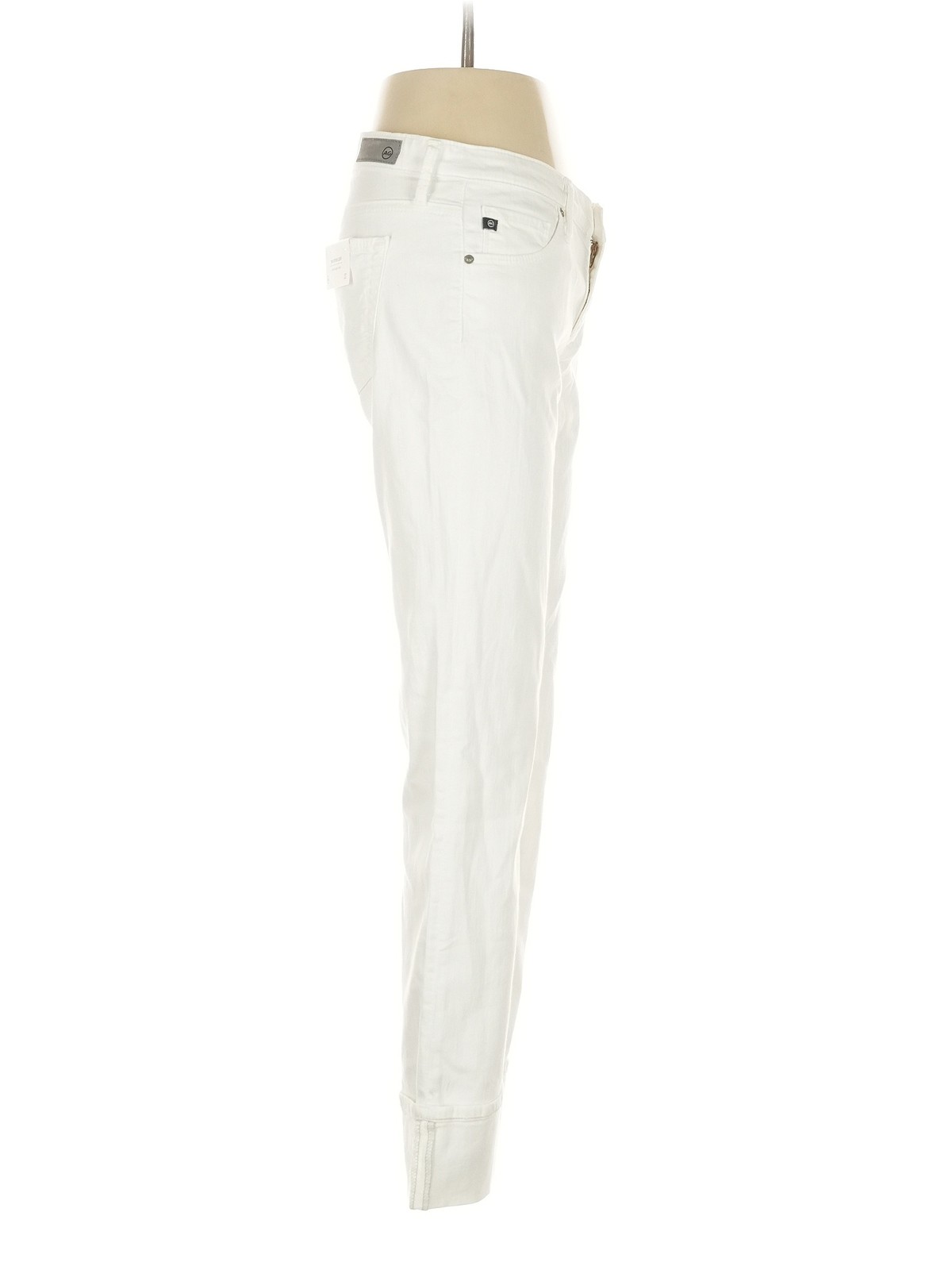Adriano Goldschmied Women Ivory Jeans 27W thumbnail 3