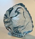 Crystal glass sculpture titled 'Eagle' by Pride Products Corporation