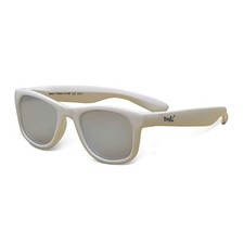 Real Shades Surf Kids Sunglasses, White Mirror UV Protection Toddler