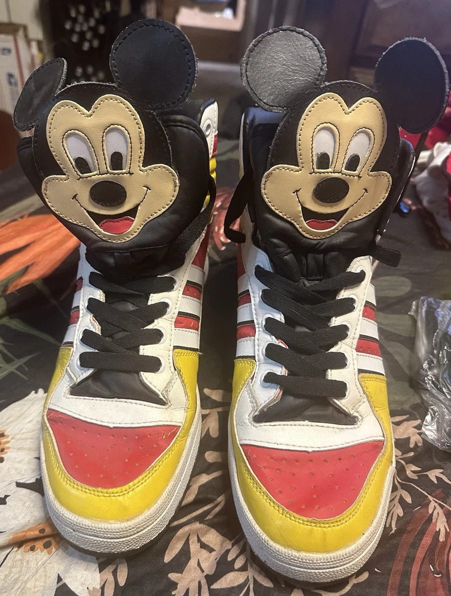 Disney x adidas Jeremy Scott High Mickey Mouse for Sale