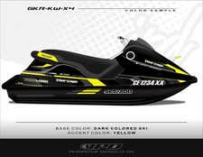 IPD Jet Ski Graphic Kit for Sea-Doo SPX & XP (KW Design)