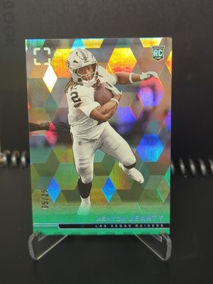 2025 Panini Photogenic Ashton Jeanty #126 GREEN ICE ROOKIE /25 MINT  