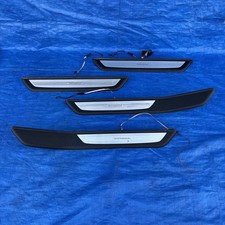 BMW 7 Series F01/F02 Door Sill Trim Set INDIVIDUAL Oem RARE