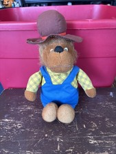 Vintage 1982 Berenstain Bears Plush Papa-778 Papa Bear