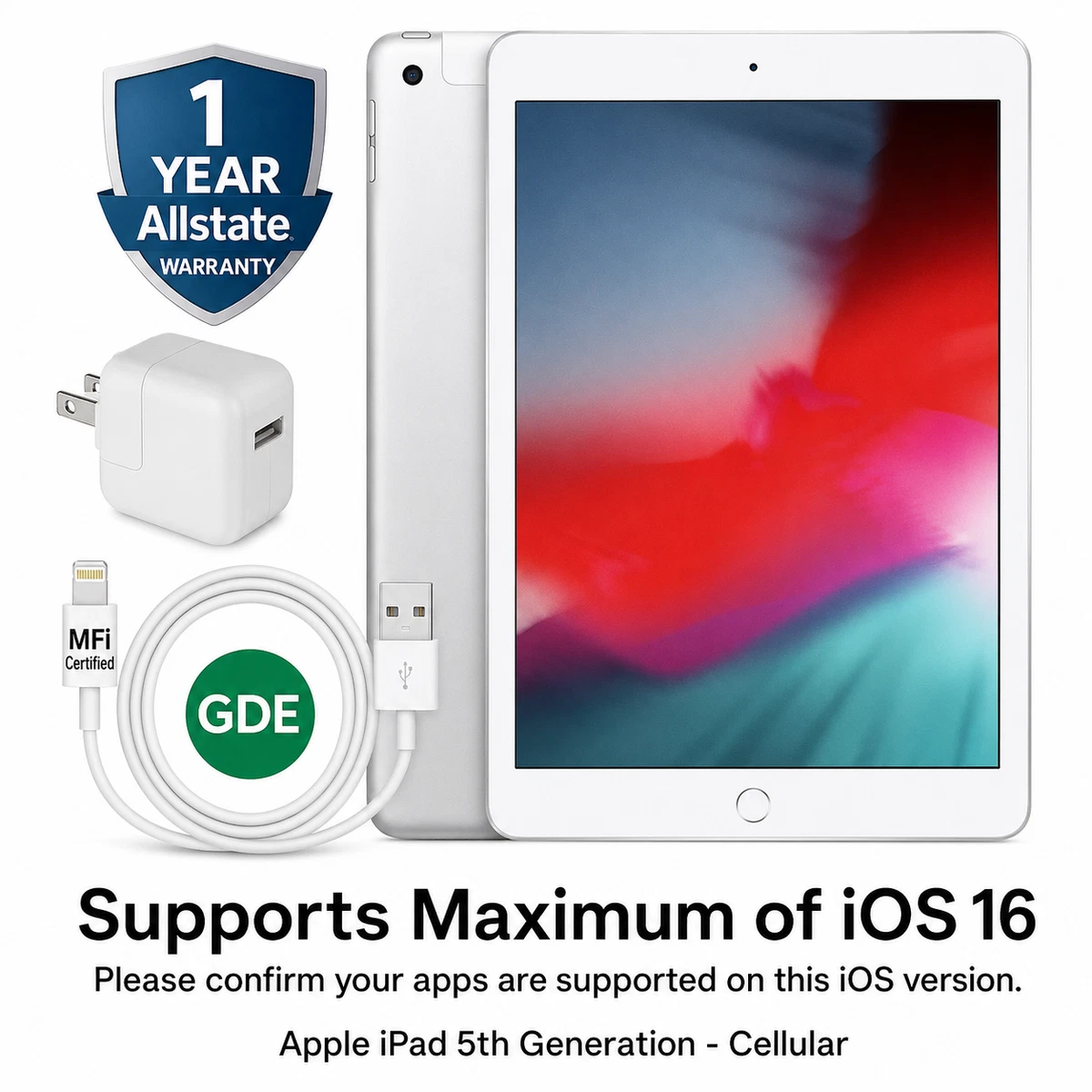 Apple iPad (5th Generation) 32 GB Tablets for sale - eBay