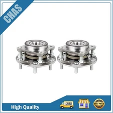 Pair (2) Front Wheel Hub Bearing Fits Toyota 4Runner FJ Cruiser Tacoma GX460 4WD