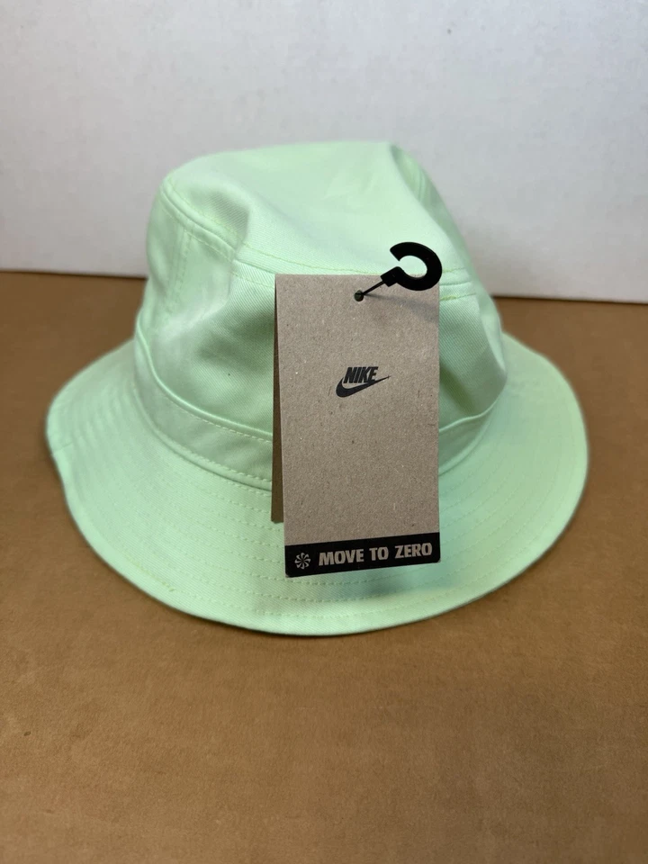 Chapéu balde Nike Apex Futura - Verde vapor com logotipo roxo - Imagem 2 de 4