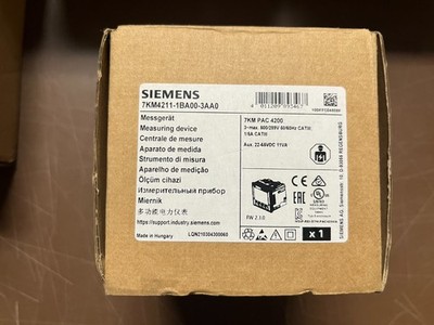 Siemens 7KM4211-1BA00-3AA0 7KM4 211-1BA00-3AA0 SENTRON PAC 4200 NEW IN BOX