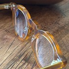 Unbranded Tortoise Round Eyeglass Frames EM23107 47 27 145 C03 +FOSSIL Clam Case — photo 3