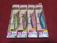 YO-ZURI EbiQ EbiQ 3.5 size 4 set Glow Kuruma Shrimp Deep Green Marble Marble