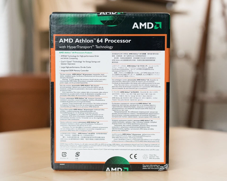 Brand New AMD Athlon 64 3500+ Socket 939 Retail Box Processor ADA3500BPBOX - Image 3 of 4