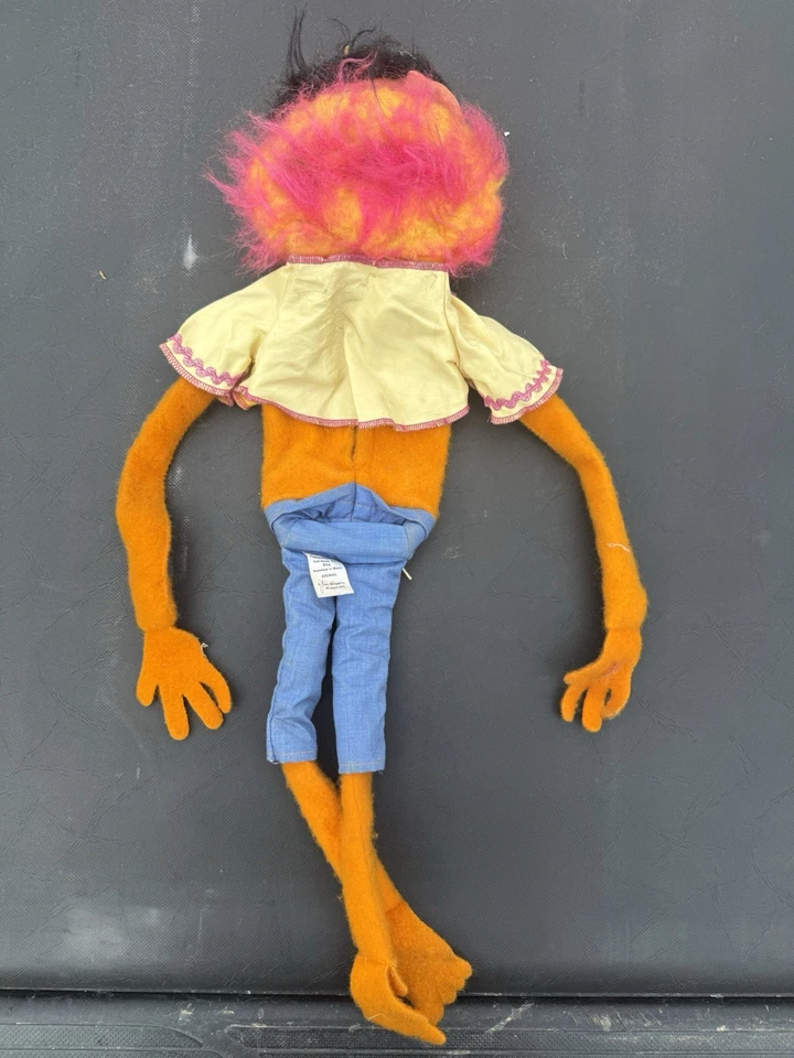 Винтаж 1978 Jim Henson The Muppets животное барабанщик 26» кукла Fisher Price - Изображение 3 из 4