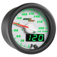 Maxtow Intake Intercooler Temp Gauge Kit W Sensor White Dial Green Led 52mm Maxtow Intake Intercooler Temp Gauge Kit W Sensor White Dial Green Led 52mm