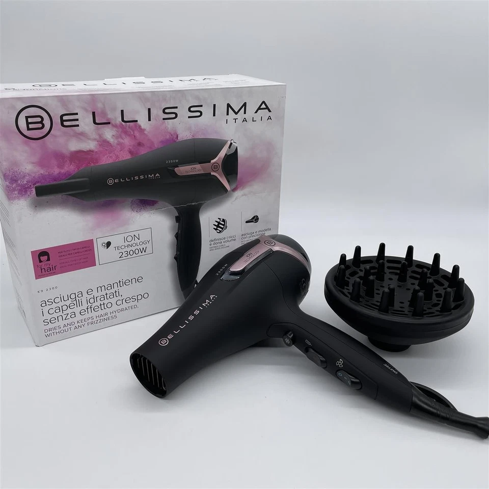 Imetec Bellissima Haartrockner K9 2300 2300 W, Ionen-Technologie, 8 Kombinatione