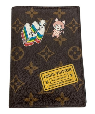 Louis Vuitton Passport Cover NM My LV World Tour Monogram Logo Couverture Geb...