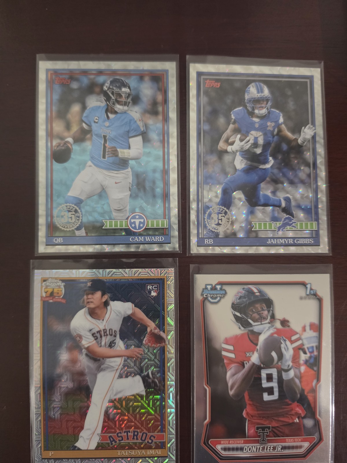 SPORTS CARD LOT(100)-PSA-AUTO,#'D,PRIZM(Mahomes,trout,josh Allen) Lots Of RCS🔥 view 12