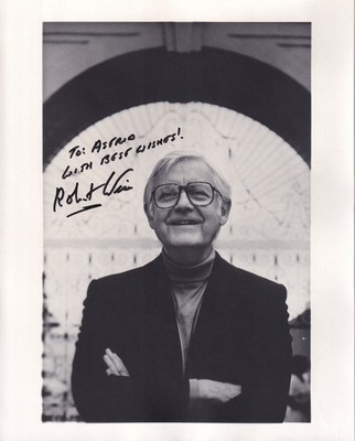 Robert Wise Originalautogramm auf Großfoto ''Regisseur''