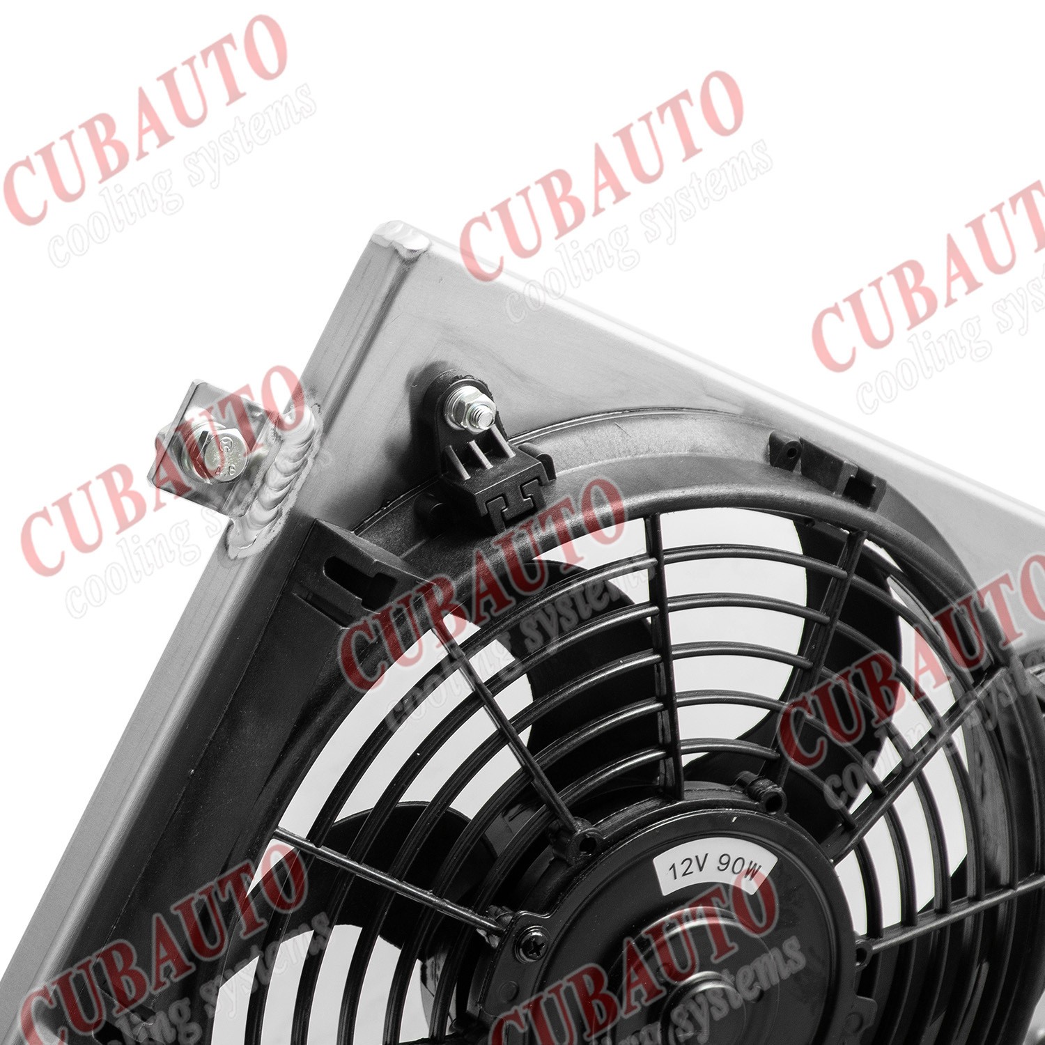 Full Aluminum Shroud+Fan For 1968-1970 Ford Mustang Mercury Cougar 390 428 429 thumbnail 9