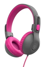 JLab Studio 2 Wired Kids Headphones, Volume Safe, School, Travel, 3.5mm, On-Ear