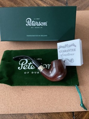 Peterson Smooth Fishtail Pipe Aran 221 New In Box