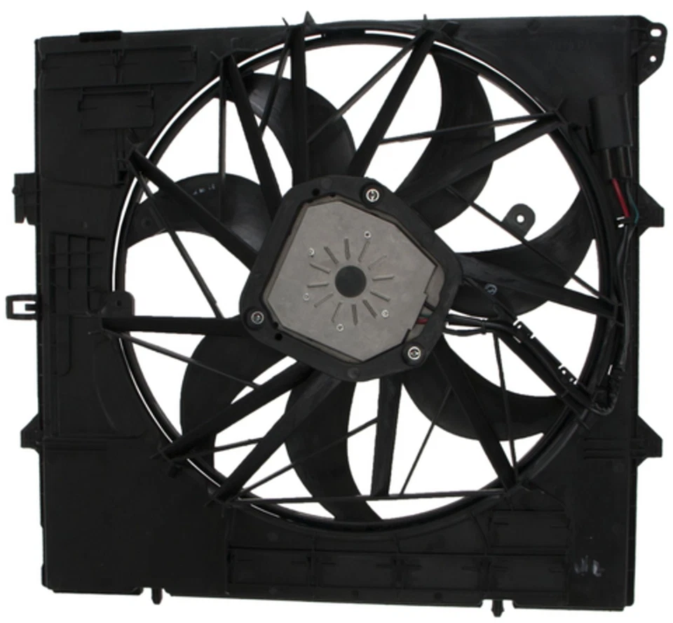 Conjunto de motor de ventilador de radiador Four Seasons 76353 para 11-12 BMW X3 - Imagem 2 de 4