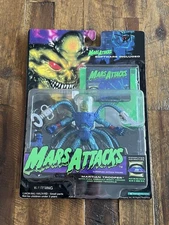 MARS ATTACKS Martian Trooper Superflex Action Figure + Mission Disk NEW 1996