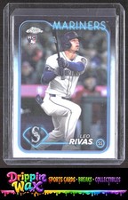 🔥Leo Rivas 2024 Topps Chrome Update Refractors #USC76 SKU11-3🔥