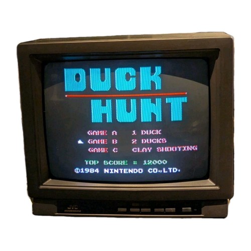 JVC Master Command CRT TV C-1311 13 Inch Color TV Retro Gaming -Works No Remote