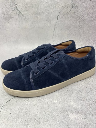 Neu Vionic Damenschuhe Größe 8 blaue Jeans Wildleder Freizeit Slipper niedrige Turnschuhe