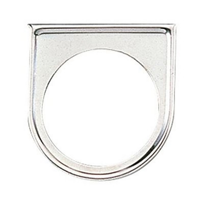 Equus GAUGE MOUNT; PANEL; CHROME; 2-1/16in. SINGLE