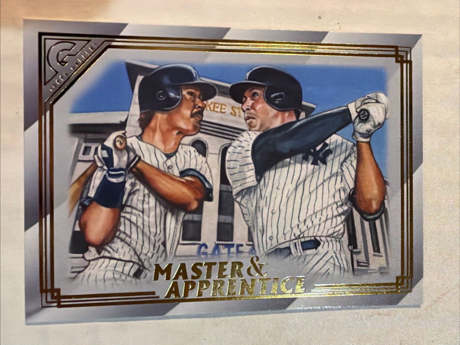 2020 Topps Gallery - Master and Apprentice Aaron Judge, Don Mattingly #MA-1 ⚾️