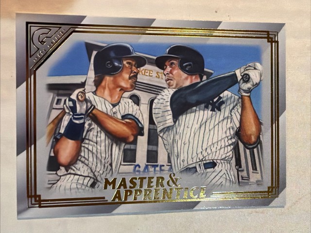2020 Topps Gallery - Master and Apprentice Aaron Judge, Don Mattingly #MA-1 ⚾️